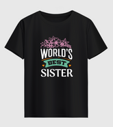World's Best Brother And Sister Unisex Half Sleeve T-shirts (Pack of 2)